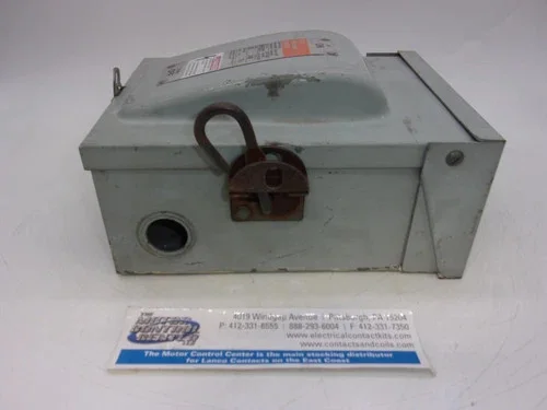 ITE NFR321 General Duty Enclosed Switch 30A 240V 3P Non-Fusible NEMA 3R — product image 6 of 8