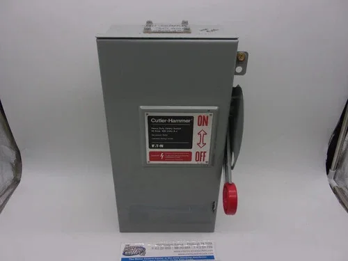 Cutler Hammer DH361URK Heavy Duty Safety Switch 30A 600V 3-Pole Non-Fusible NEMA 3R — product image 2 of 9