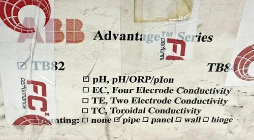 ABB TB82PH2010101 Advantage Series pH Transmitter — product image 6 of 8