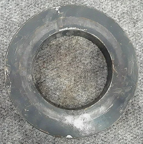 6 Inch Class 600 Sample Ring with 1/2 Inch Tap, A516-70 Steel — primary product image