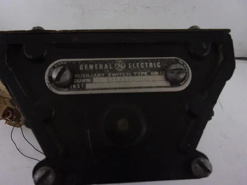 General Electric Type SB-12 6 Stage Auxiliary Switch 6353562-G6 — product image 2 of 5