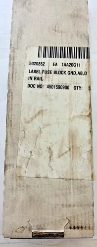 Allen-Bradley 1492-MS8X12 Series A Snap-In Marker Cards (Box of 5) — product image 6 of 6
