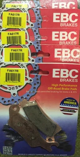 EBC FA617R R Series Sintered Brake Pads (Lot of 5) — primary product image