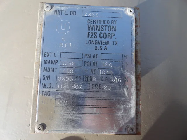 Winston F2S Corp Gas Scrubber 42" x 14'9" — product image 10 of 11