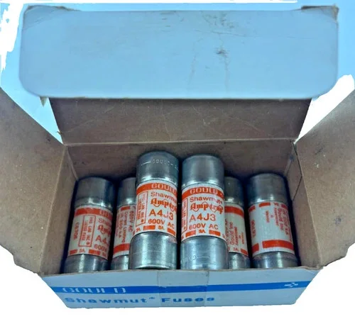 Gould Shawmut Amp-Trap A4J3 Class J Fast-Acting Fuse, 3A, 600V AC (Box of 7) — product image 2 of 4