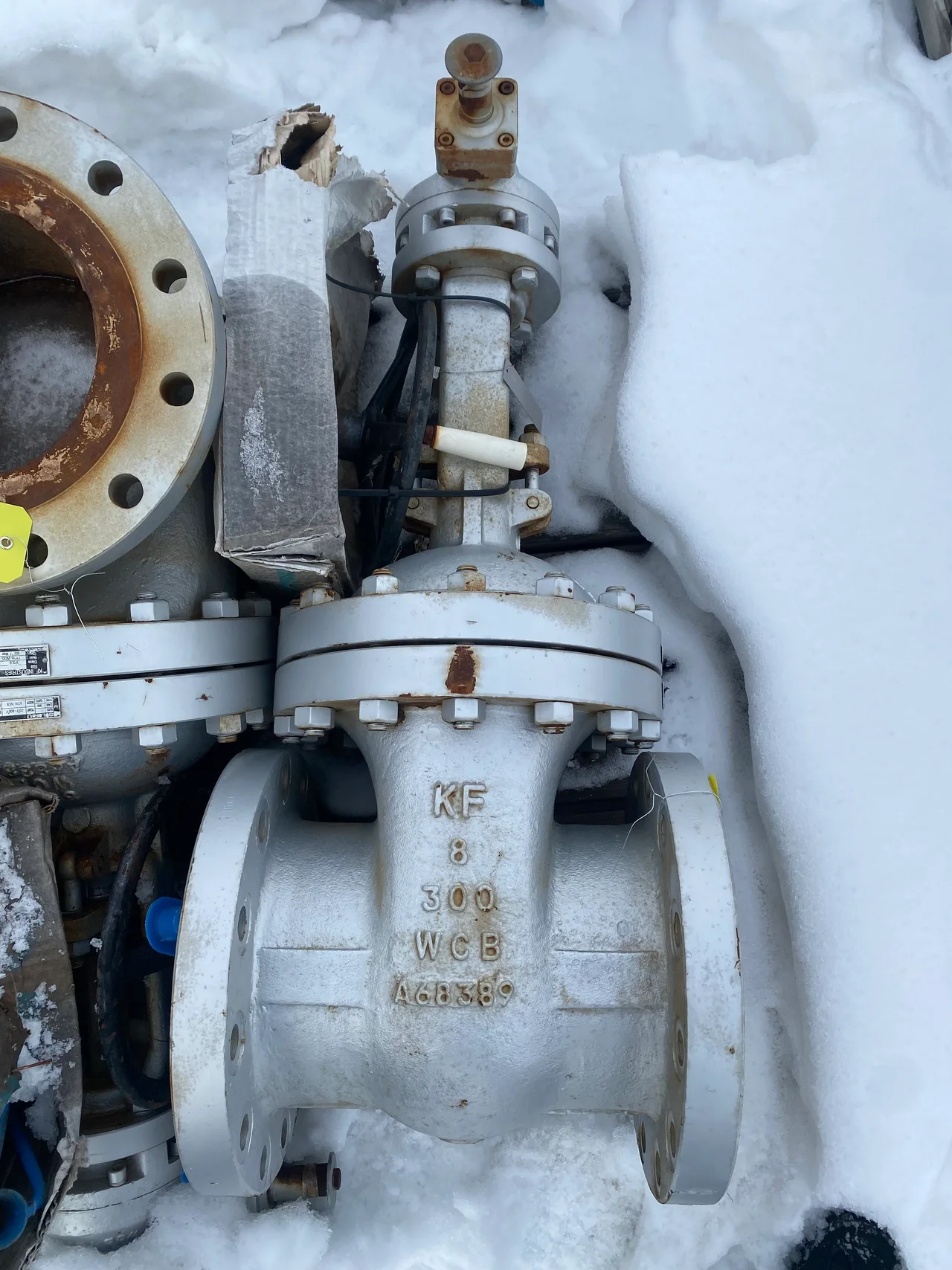 KF Industries 8 Inch Class 300 Gate Valve GAD04011UX-1 — primary product image