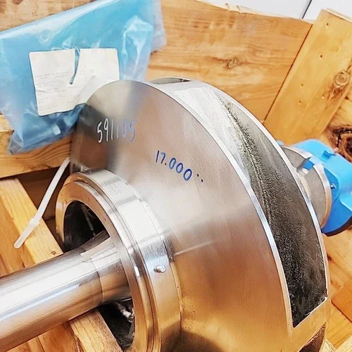 Goulds 3410L 8x10-17 Horizontal Split Case Pump Rotating Assembly with 17" Impeller — product image 2 of 12