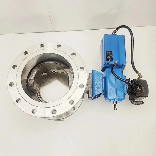Neles Jamesbury 14-inch Class 150 Vee-Ball Control Valve with 316SS Body and B1CU 13/55 Actuator — product image 2 of 16