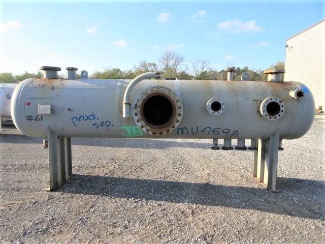 Allen Tank 42" x 15' 3-Phase Horizontal Production Separator — primary product image