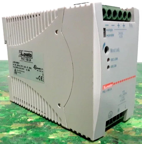 Lovato PSL110024 DIN Rail Switching Power Supply — product image 2 of 6