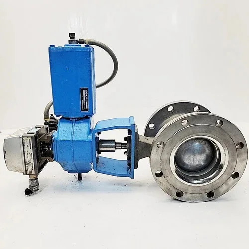 Neles Jamesbury 6 Inch Ball Valve R21CA06CCJD with B1CU 11/40 Pneumatic Actuator — primary product image