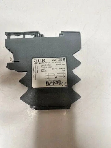 Lutze LOCC-Box-SK 7-6420 Collective Terminal Block 716420 — primary product image