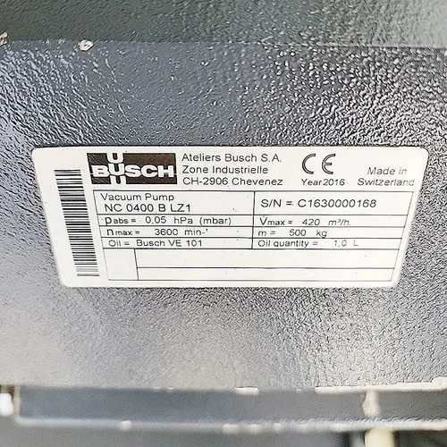 Busch COBRA NC 0400 B LZ1 Dry Screw Vacuum Pump with WV 1000 Booster — product image 6 of 11