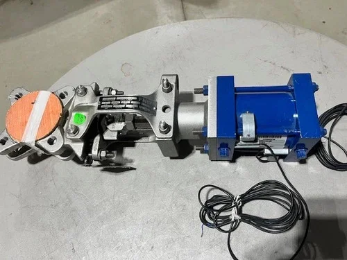 FNW 2" Knife Gate Valve FNW6500SK Actuated with Position Switches, Metal Seat — primary product image