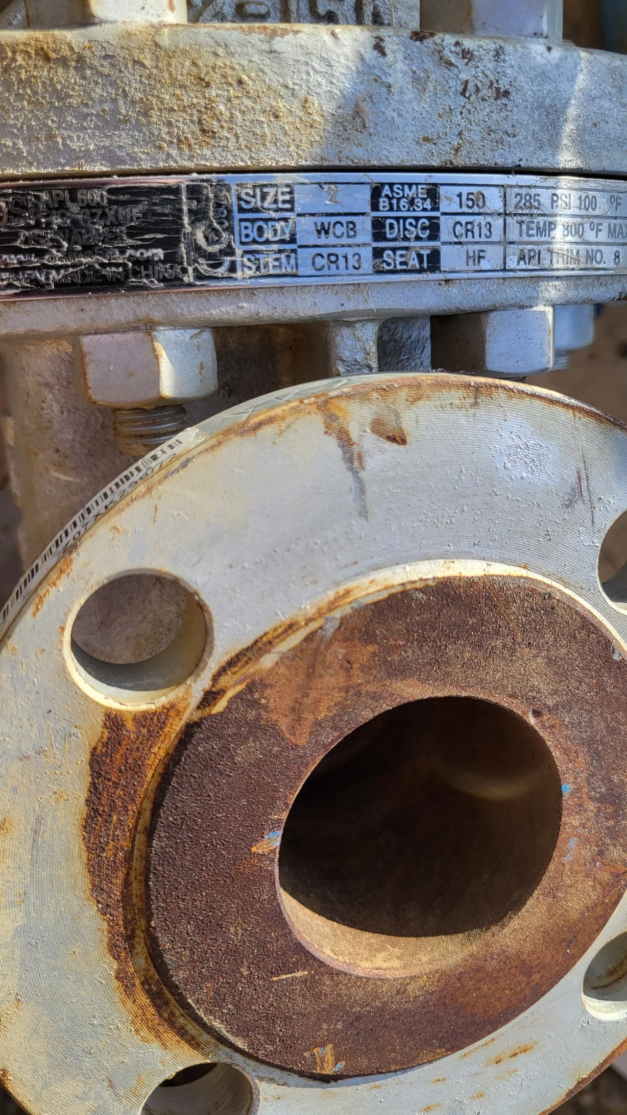 DSI API-600 Carbon Steel Gate Valve Fig. 37XUF, 2 in, Class 150 — product image 2 of 4