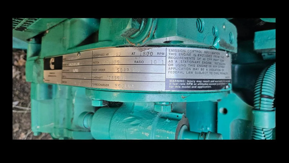Cummins KTA50G 1000kW 4160V Diesel Generator Set — product image 6 of 10