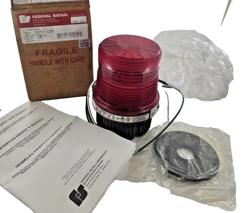 Federal Signal Fireball II Warning Strobe Light FB2PST-120R — product image 5 of 5