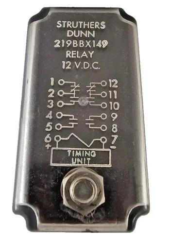 Struthers Dunn 219BBX149 12VDC Timing Relay — primary product image