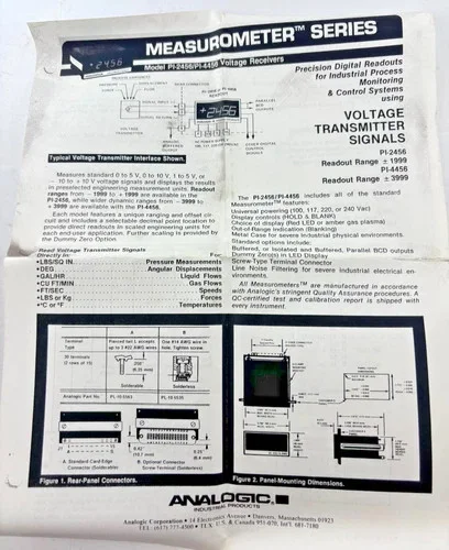Analogic MeasuroMeter PI2456/G/3/00.0/60.5/X/2 — product image 7 of 7