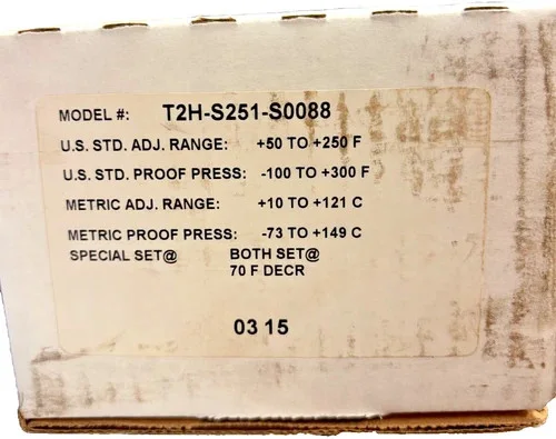 Barksdale T2H-S251-S0088 Temperature Switch — product image 3 of 4