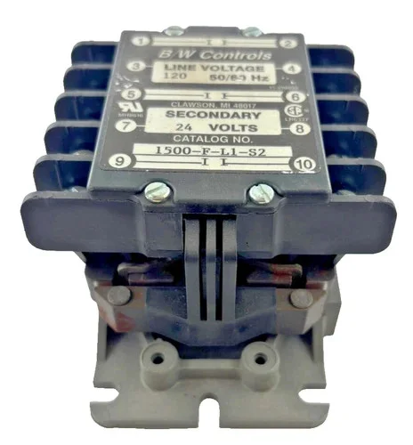 B/W Controls 1500-F-L1-S2 Induction Relay — product image 4 of 5