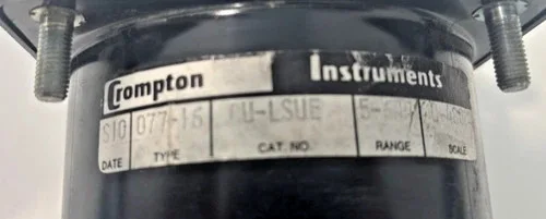 Crompton Instruments 077-16-CU-LSUE AC Switchboard Ammeter — product image 2 of 7