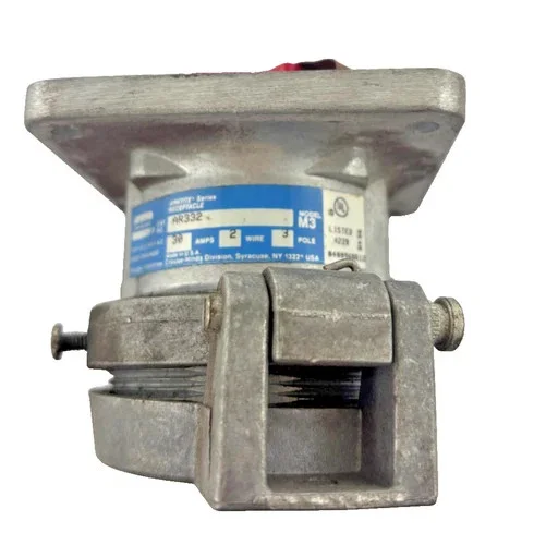 Crouse-Hinds AR332 30 Amp 2 Wire 3 Pole Arktite Receptacle — product image 3 of 5