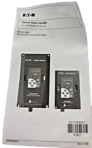 Eaton Cutler-Hammer MVX9000 AF Drive Push Button Control Pad — product image 3 of 4