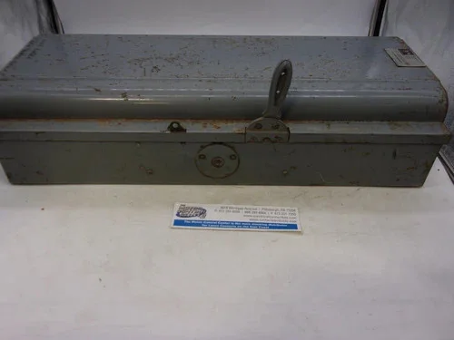 Cutler-Hammer 4162H312 Fusible Double Throw Safety Switch, 60A, 600V, 3P, NEMA 1 — product image 8 of 8