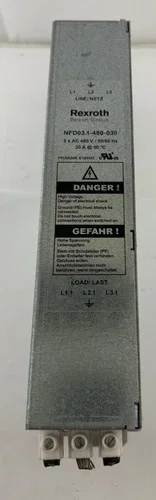 Rexroth Indramat NFD03.1-480-030 Power Line Filter — primary product image