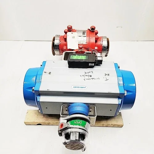 Tiger Valve Company 46FP-11F113 Ball Valve 4x4 CL-600 with Jamesbury VPVL650SR4/5BD Pneumatic Actuator — product image 5 of 23