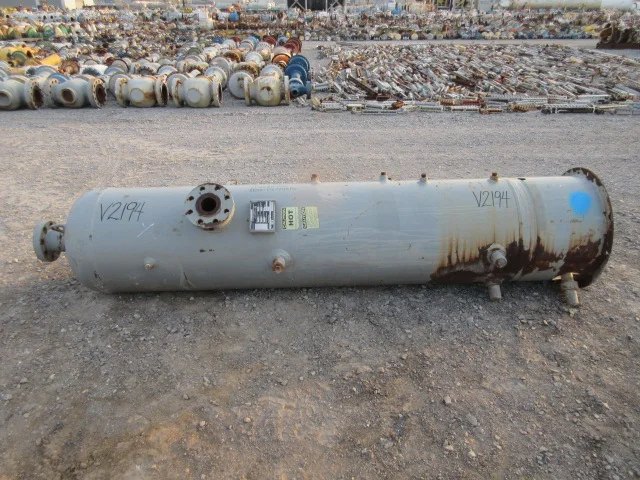 Challenger Process Systems 24" OD x 7'6" S/S Vertical 3-Phase Separator — primary product image