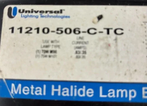 Universal Lighting Technologies Metal Halide Lamp Ballast 11210-506-C-TC — product image 2 of 6