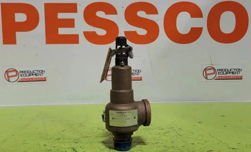 Kunkle 6010FEM01-KM Bronze Safety Relief Valve, 1" Inlet, Set 30 PSI — primary product image