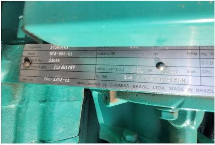 Cummins 300DQAF-2054 Diesel Generator Set — product image 2 of 6