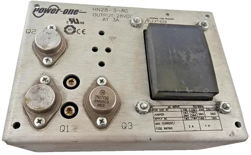 Power-One HN28-3-AG Linear Power Supply 28VDC 3A — product image 2 of 5