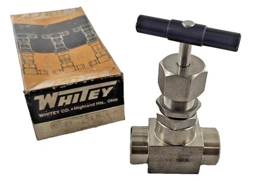 Whitey SS-7RF6 Stainless Steel Needle Valve, 3/8" Tube — product image 7 of 7