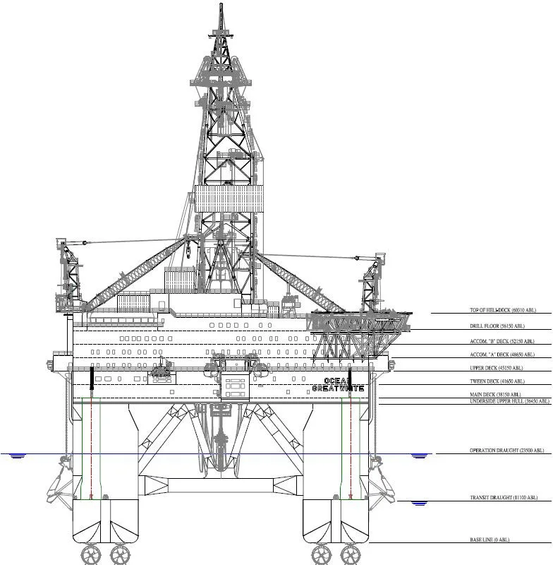2016 Sixth Generation Ultra-Deepwater Semisubmersible — primary product image