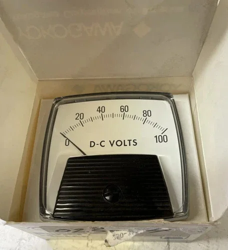 Yokogawa 250 320 PKPK 0-100 VDC Panel Voltmeter — primary product image