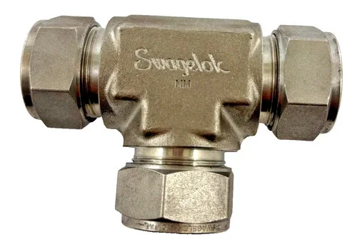 Swagelok Stainless Steel Union Tee SS-20M0-3, 20mm Tube — product image 3 of 6