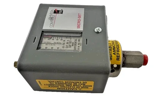 Johnson Controls P72CA-18C Micro-Set Suction Pressure Control Switch — product image 5 of 6