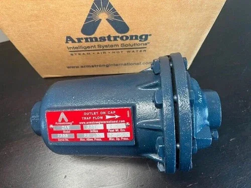 Armstrong 2AV Float Steam Trap 3/4" NPT 3/16" Orifice Max 92 PSI D561147 — primary product image
