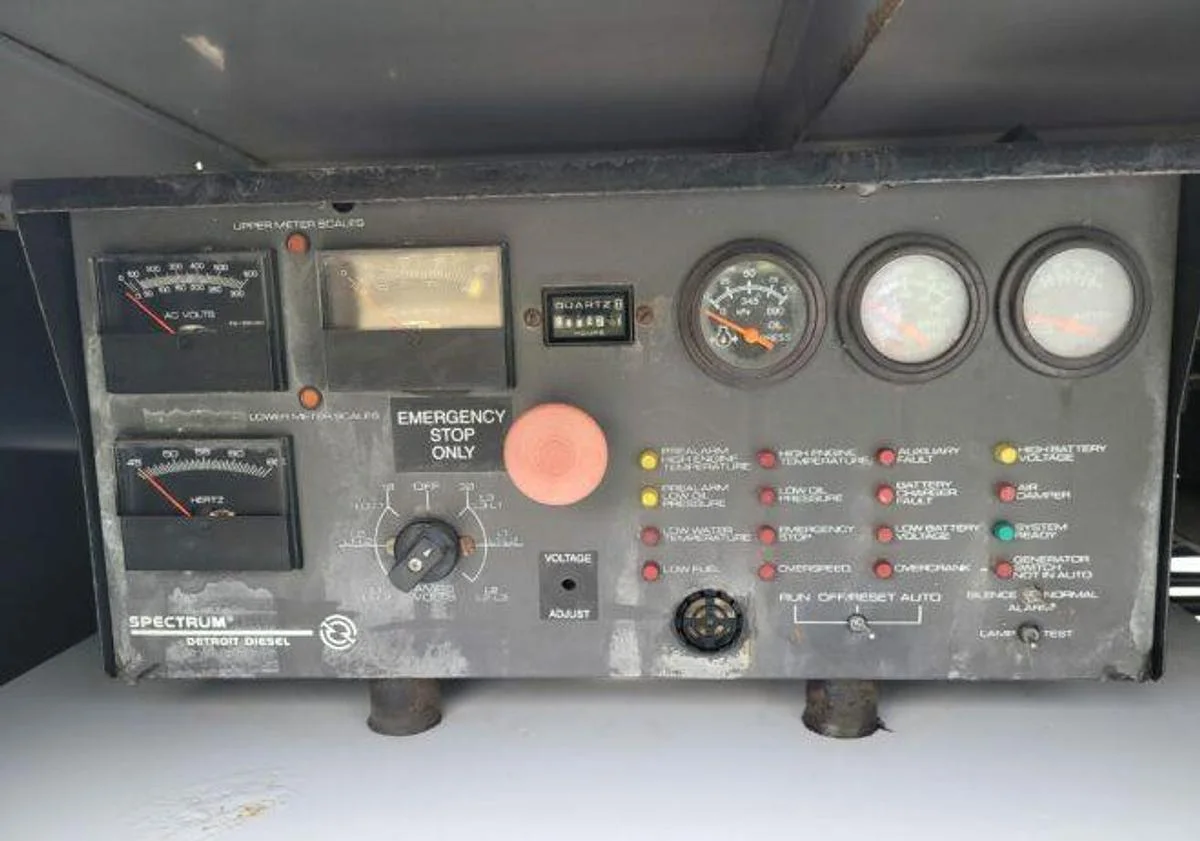 Kohler Model 50 Generator Set with Detroit Diesel 489 Natural Gas Engine — product image 4 of 4