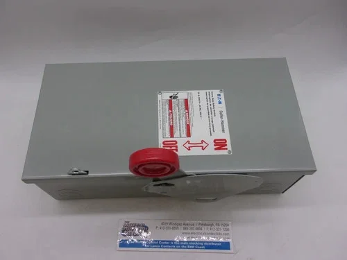 Eaton Cutler-Hammer DH261NGK Heavy Duty Safety Switch 30A 600V — product image 9 of 9