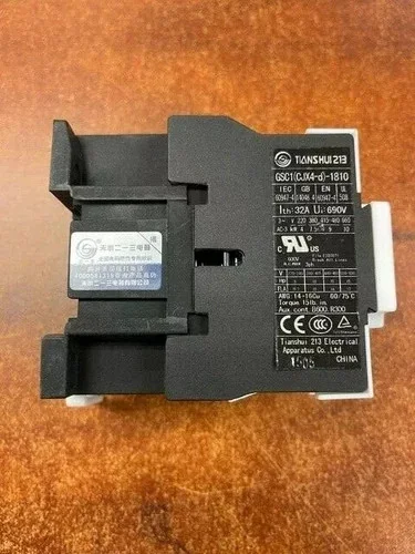 Tianshui GSC1-1810 3-Pole AC Contactor with 1 NO Auxiliary Contact — product image 6 of 7