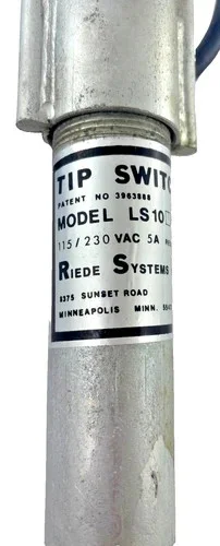 Riede Systems LS1010 Tip Switch 115/230 VAC 5A Resistive — product image 5 of 6