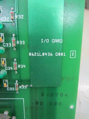 GE Fanuc 0621L0436-G001 Drive I/O Board — product image 3 of 3