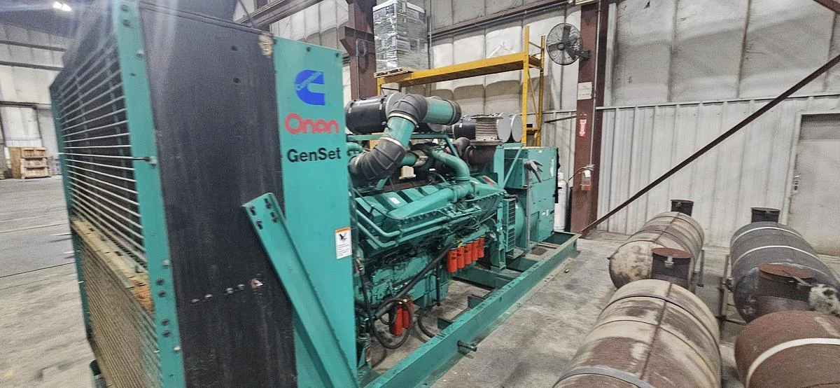 Cummins KTA50G 1000kW 4160V Diesel Generator Set — primary product image