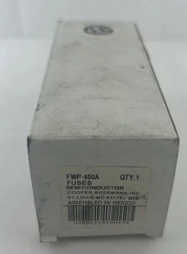 Bussmann FWP-400A High-Speed Semiconductor Fuse 400A 700V AC/DC — product image 3 of 4