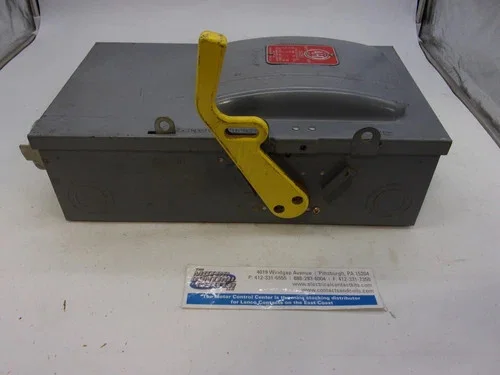 Arrow Hart 24291 Fusible Safety Switch, 3-Pole, 60A, 600V, NEMA 1 Indoor — product image 7 of 9